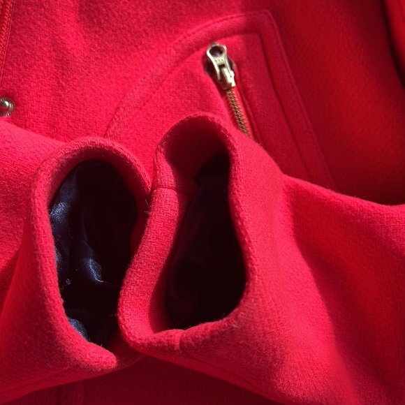 JCREW | Poppy Red Chateau Parka Size 2 - Picture 12 of 15